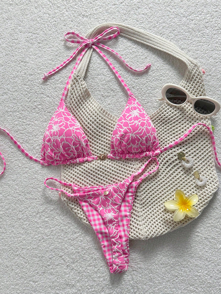 Set bikini SHEIN, mix culori