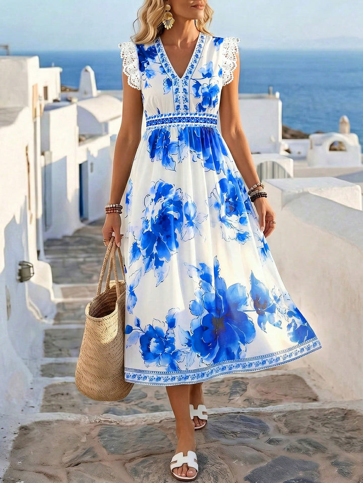 Rochie scurtă SHEIN, albastru