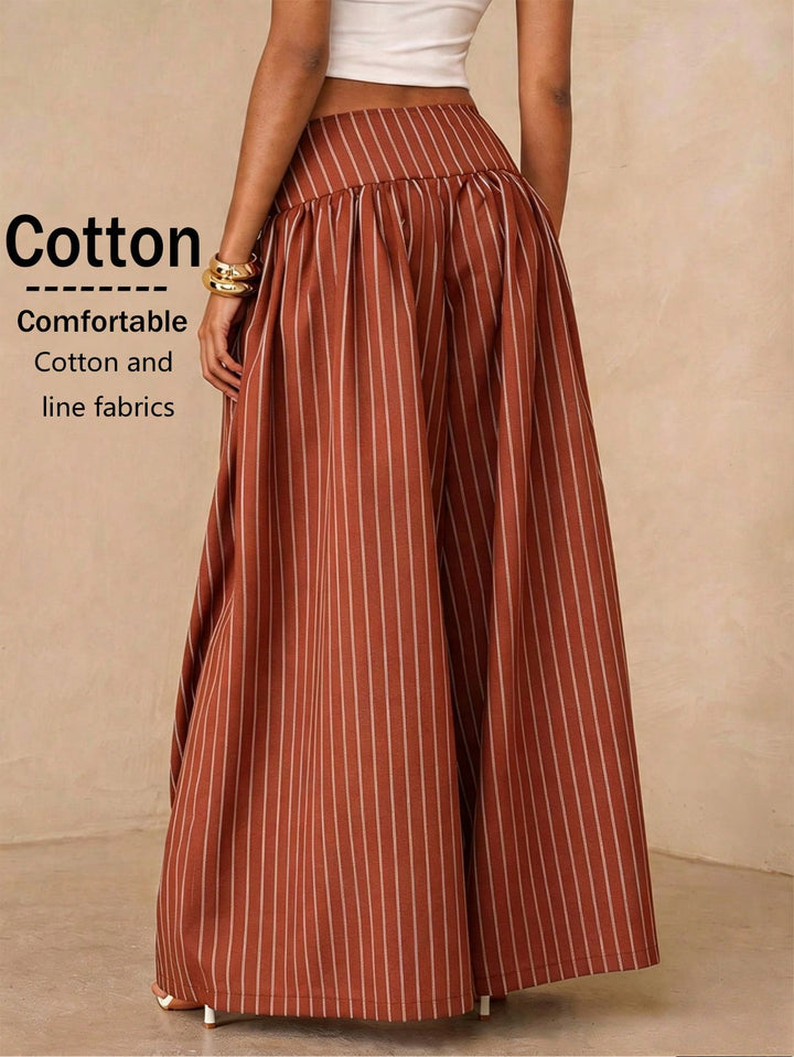 Pantaloni SHEIN, portocaliu