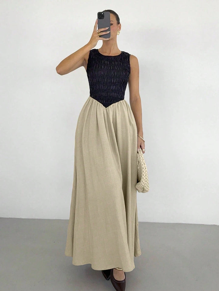 Rochie maxi SHEIN, mix culori
