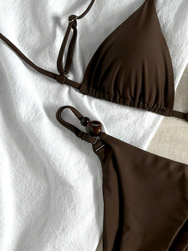 Set bikini SHEIN, maro