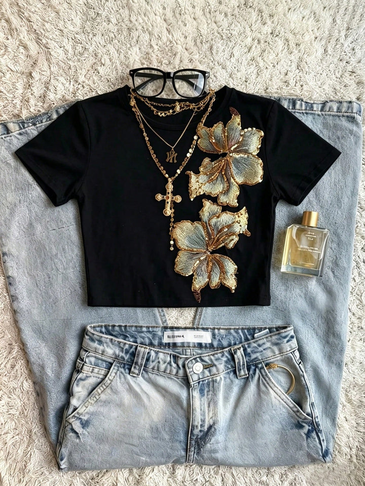 Tricou SHEIN, negru