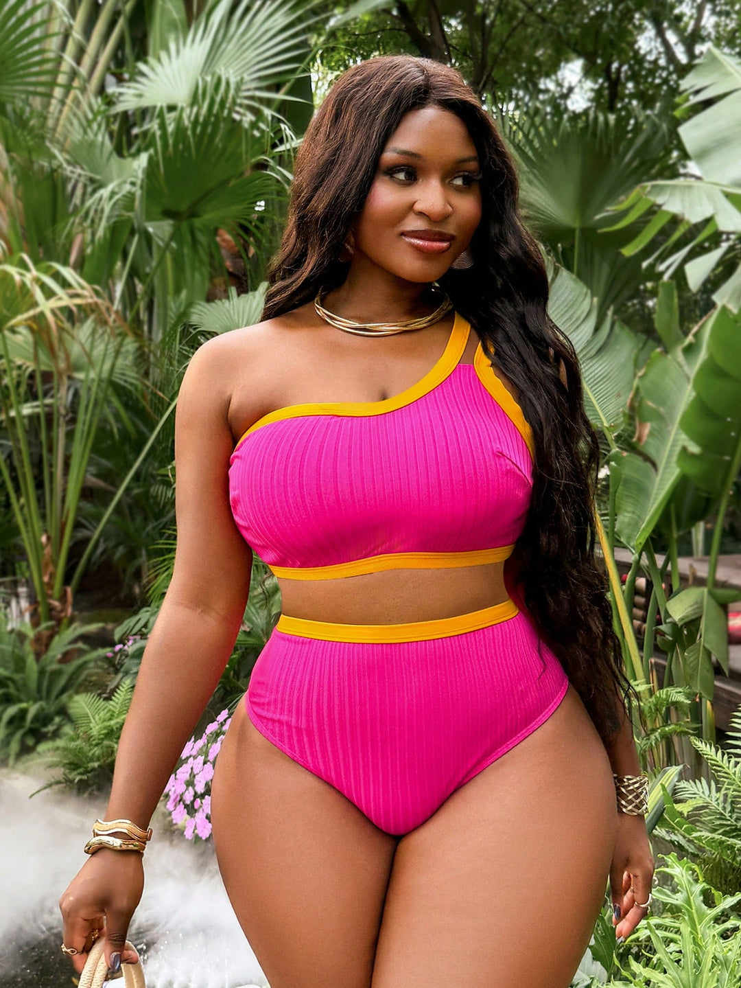 Set bikini de baie SHEIN, mix culori