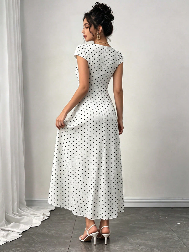 Rochie maxi SHEIN, alb