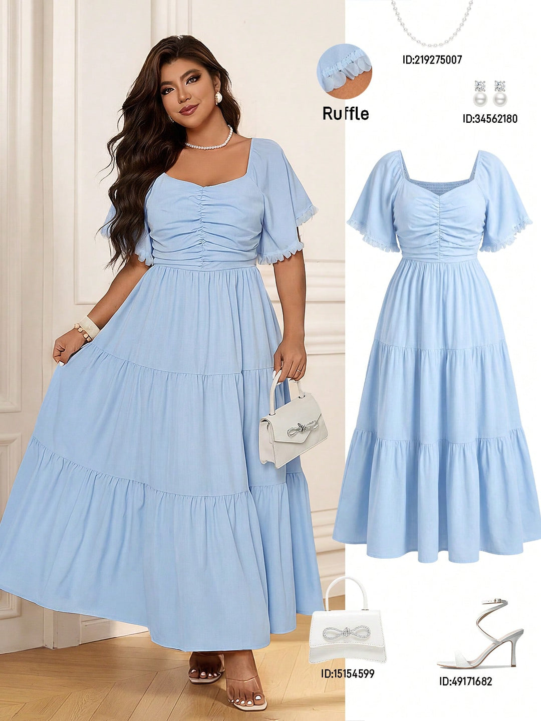 Rochie SHEIN, albastru