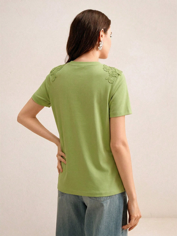 Tricou SHEIN, verde