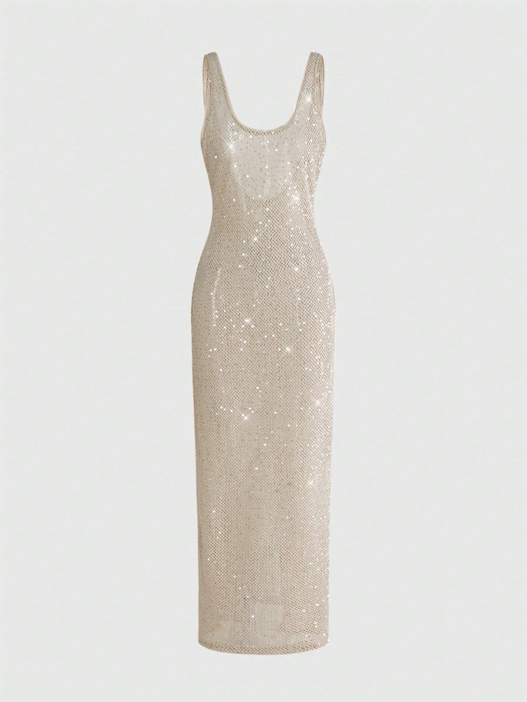 Rochie maxi SHEIN, kaki