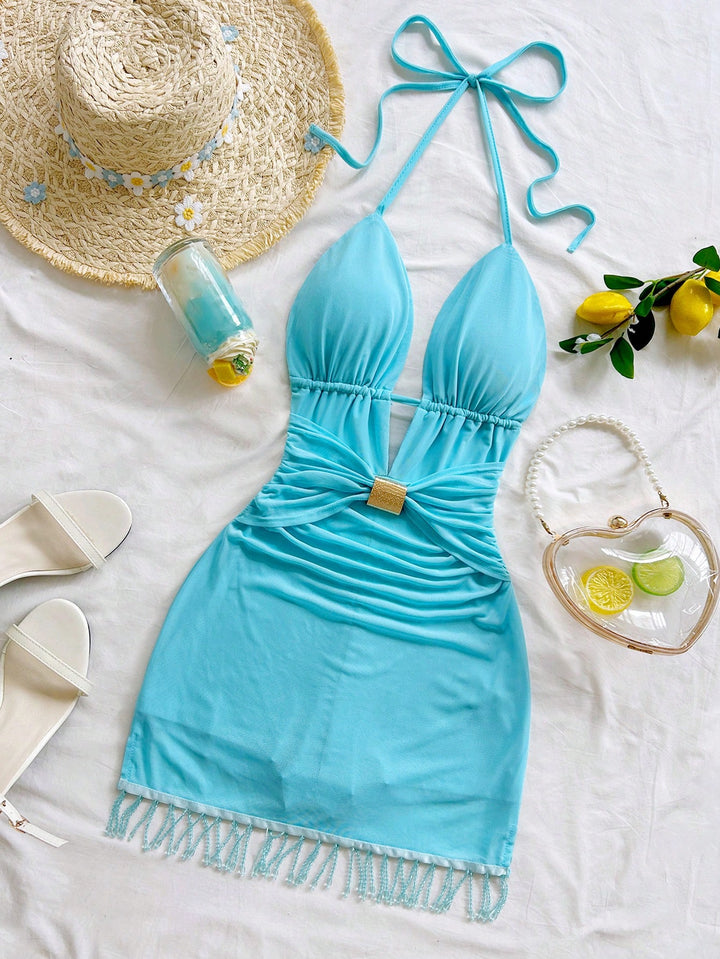 Rochie mini SHEIN, albastru