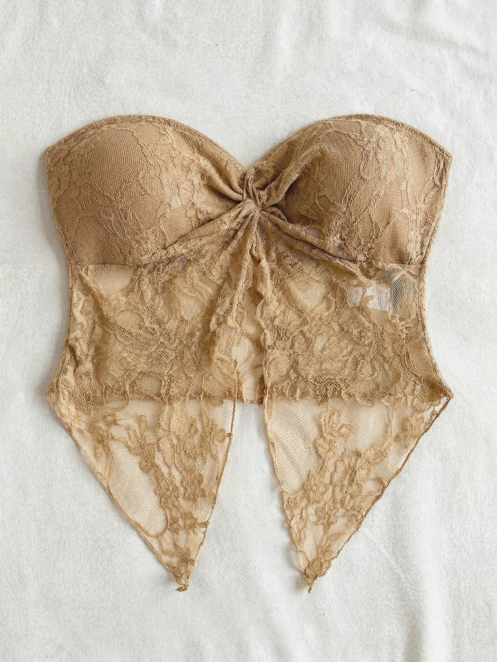 Top SHEIN, kaki