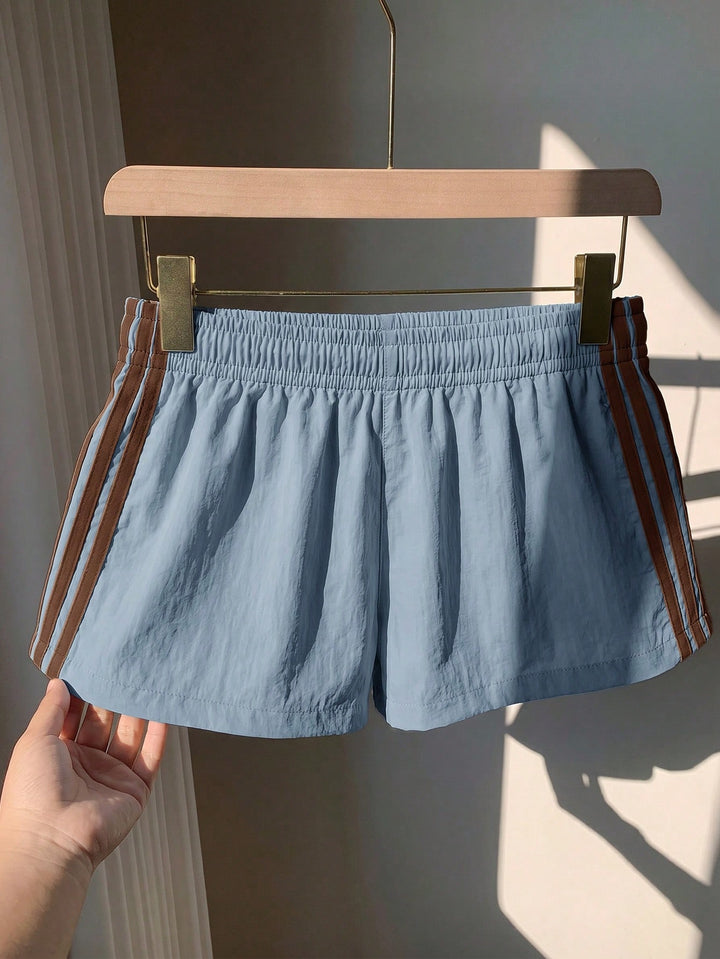 Pantaloni scurți SHEIN, albastru
