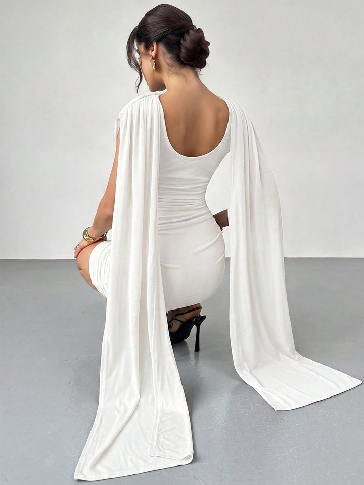 Rochie mini SHEIN, alb