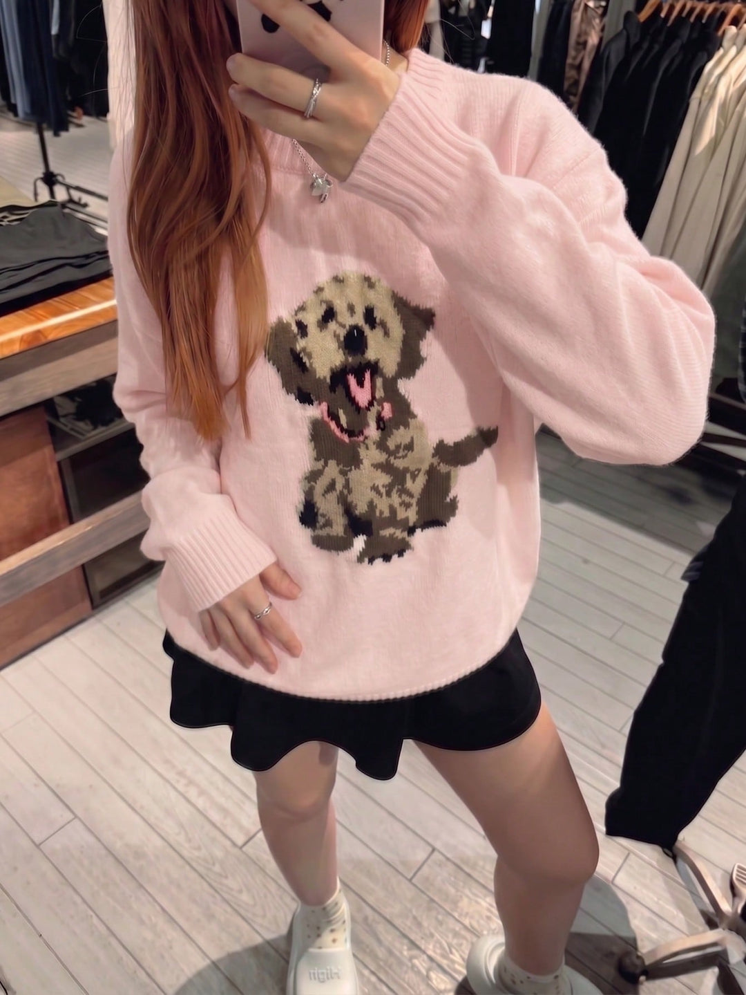 Pulover SHEIN, roz