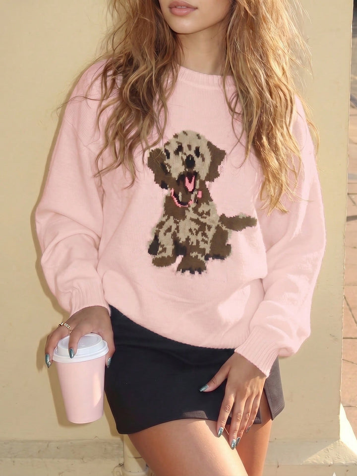 Pulover SHEIN, roz