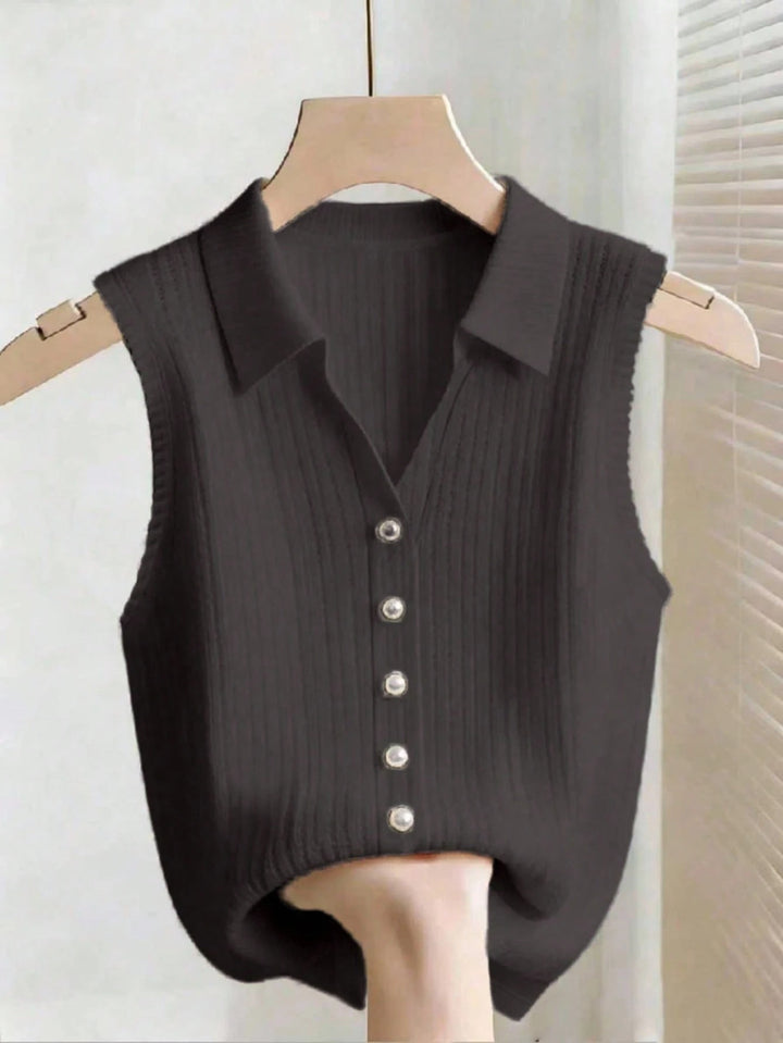 Vestă SHEIN, negru
