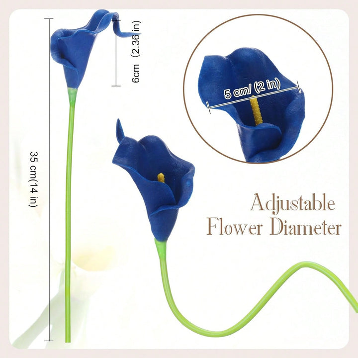 Floari artificiale SHEIN, albastru