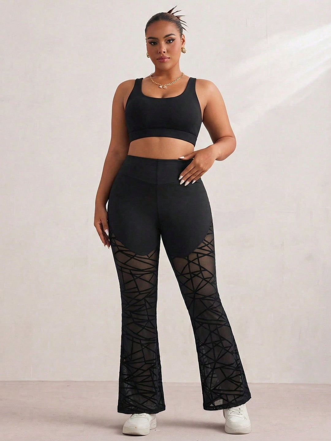 Colanti SHEIN, negru
