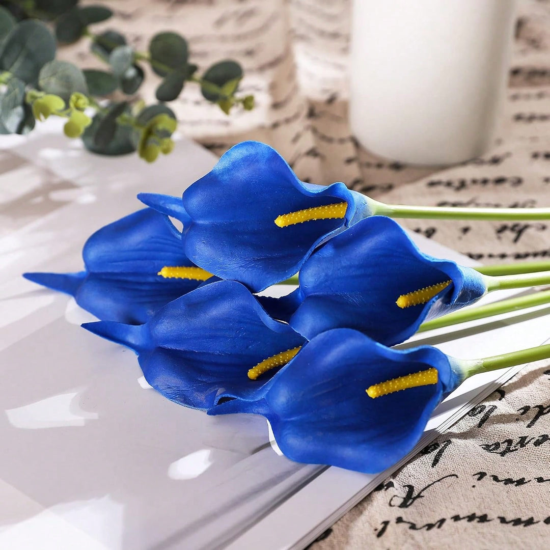 Floari artificiale SHEIN, albastru