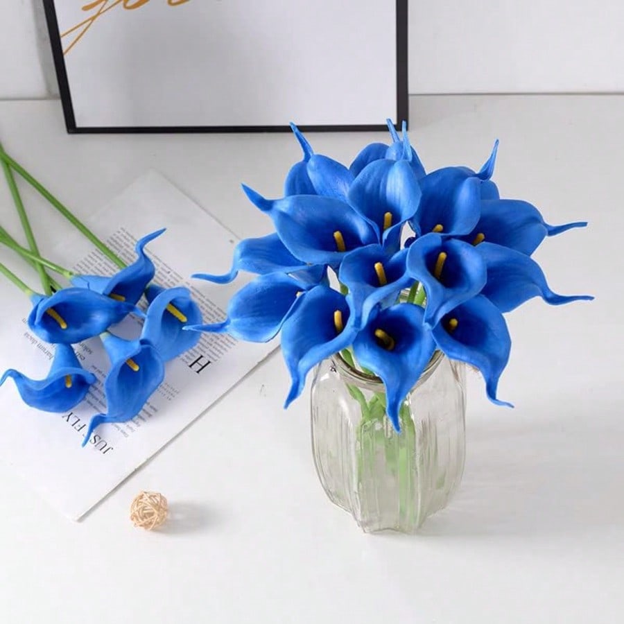 Floari artificiale SHEIN, albastru