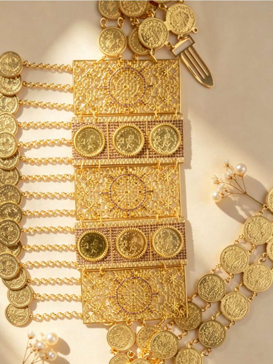 Accesoriu pentru talie SHEIN, auriu