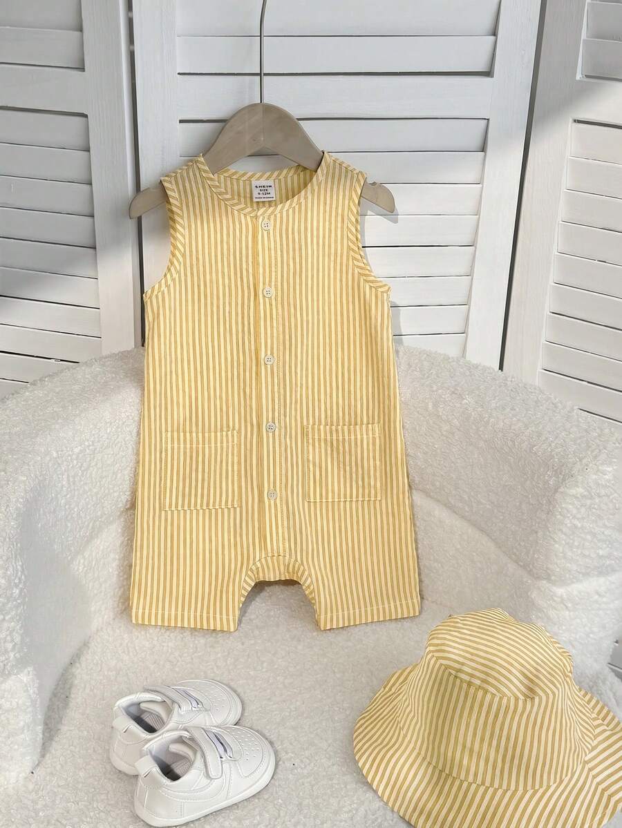 Set salopetă și pălărie SHEIN, mix culori