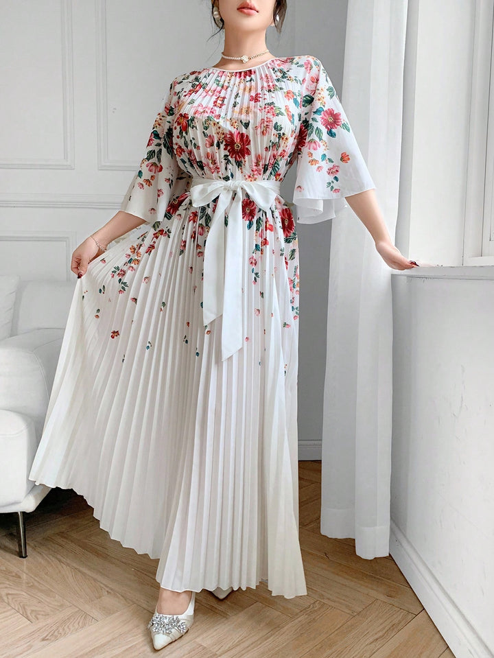 Rochie maxi SHEIN, mix culori