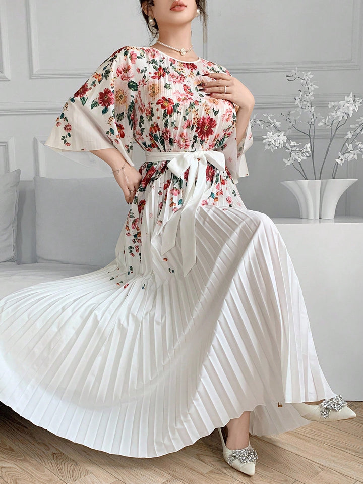 Rochie maxi SHEIN, mix culori