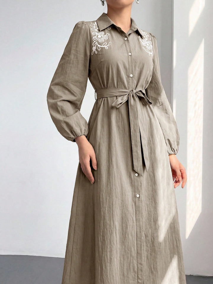Rochie maxi SHEIN, gri