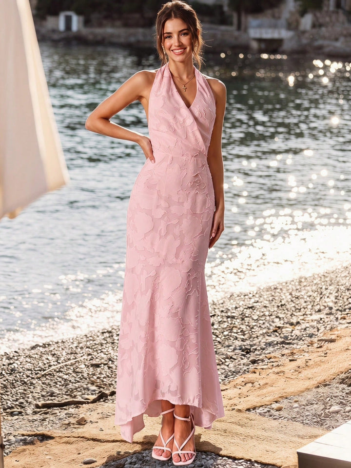 Rochie maxi SHEIN, roz