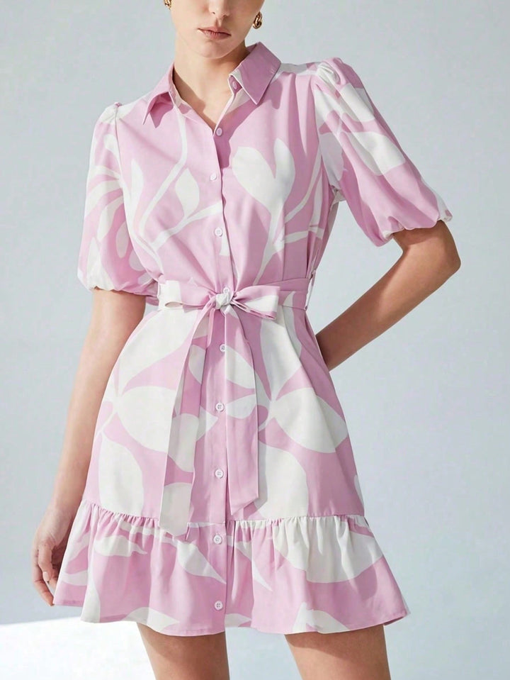 Rochie scurtă SHEIN, roz