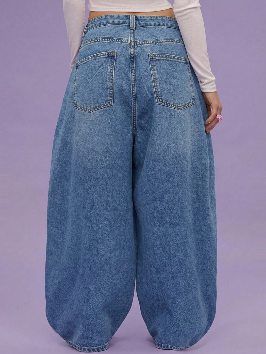 Jeans SHEIN, albastru