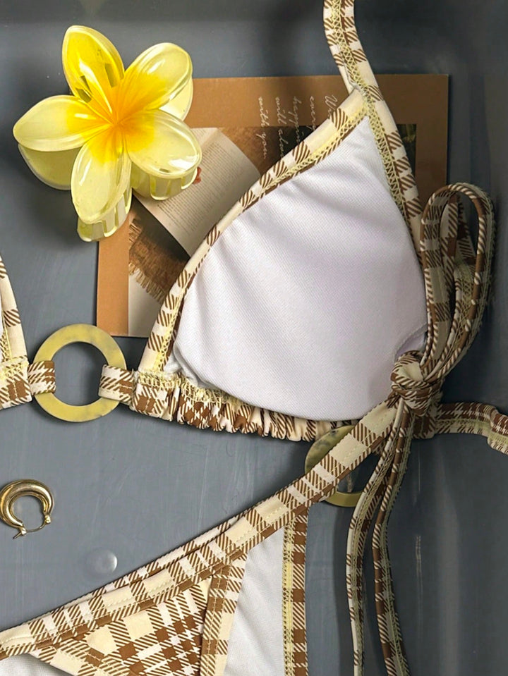 Set bikini de baie SHEIN, mix culori