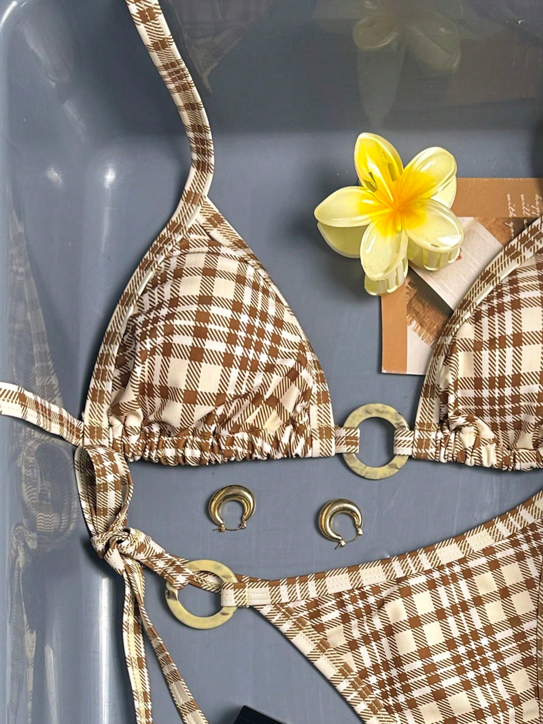 Set bikini de baie SHEIN, mix culori