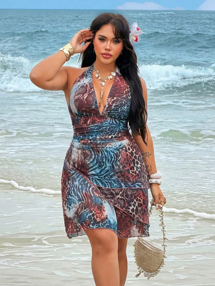 Rochie SHEIN, mix culori