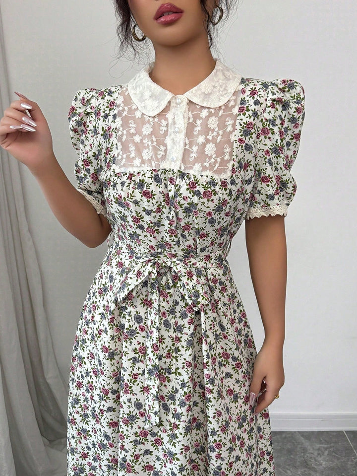 Rochie maxi SHEIN, mix culori