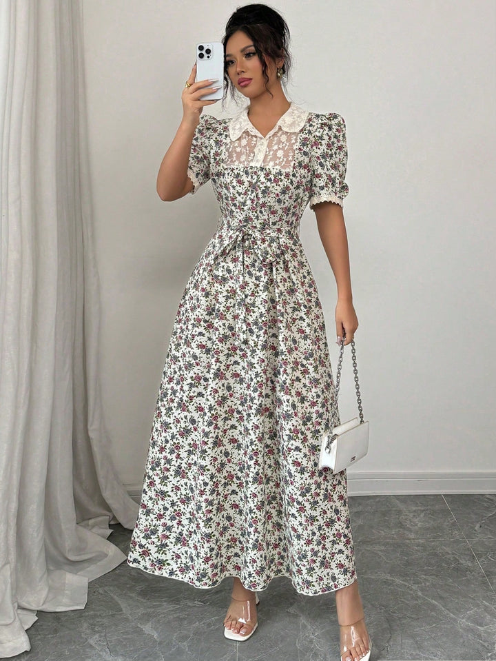 Rochie maxi SHEIN, mix culori