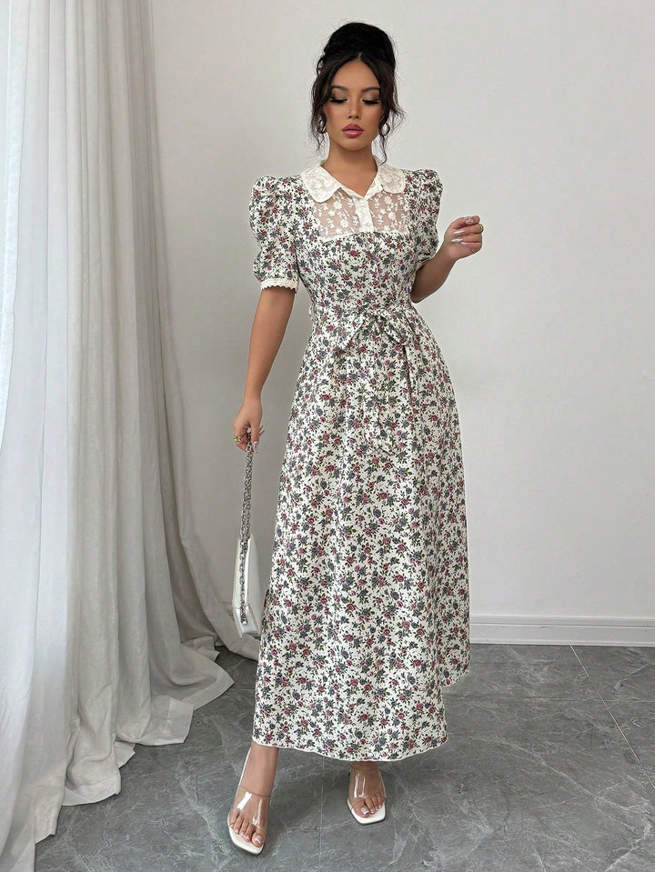 Rochie maxi SHEIN, mix culori
