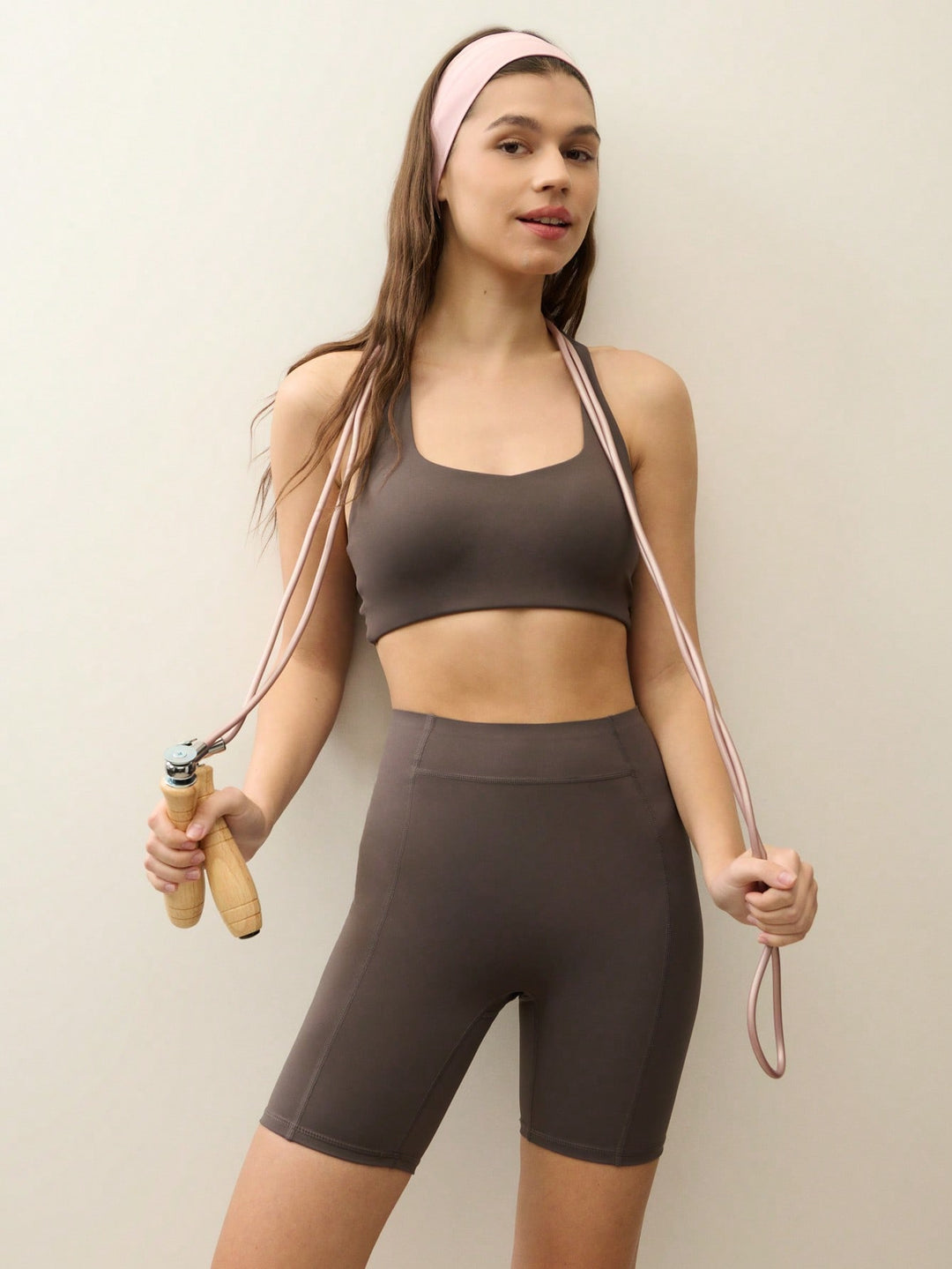 Bustieră sport SHEIN, gri