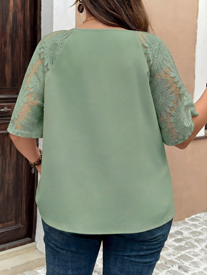 Bluză SHEIN, verde