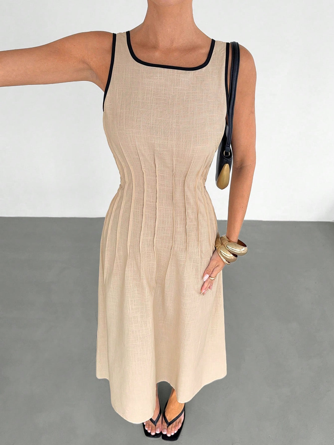 Rochie maxi SHEIN, portocaliu