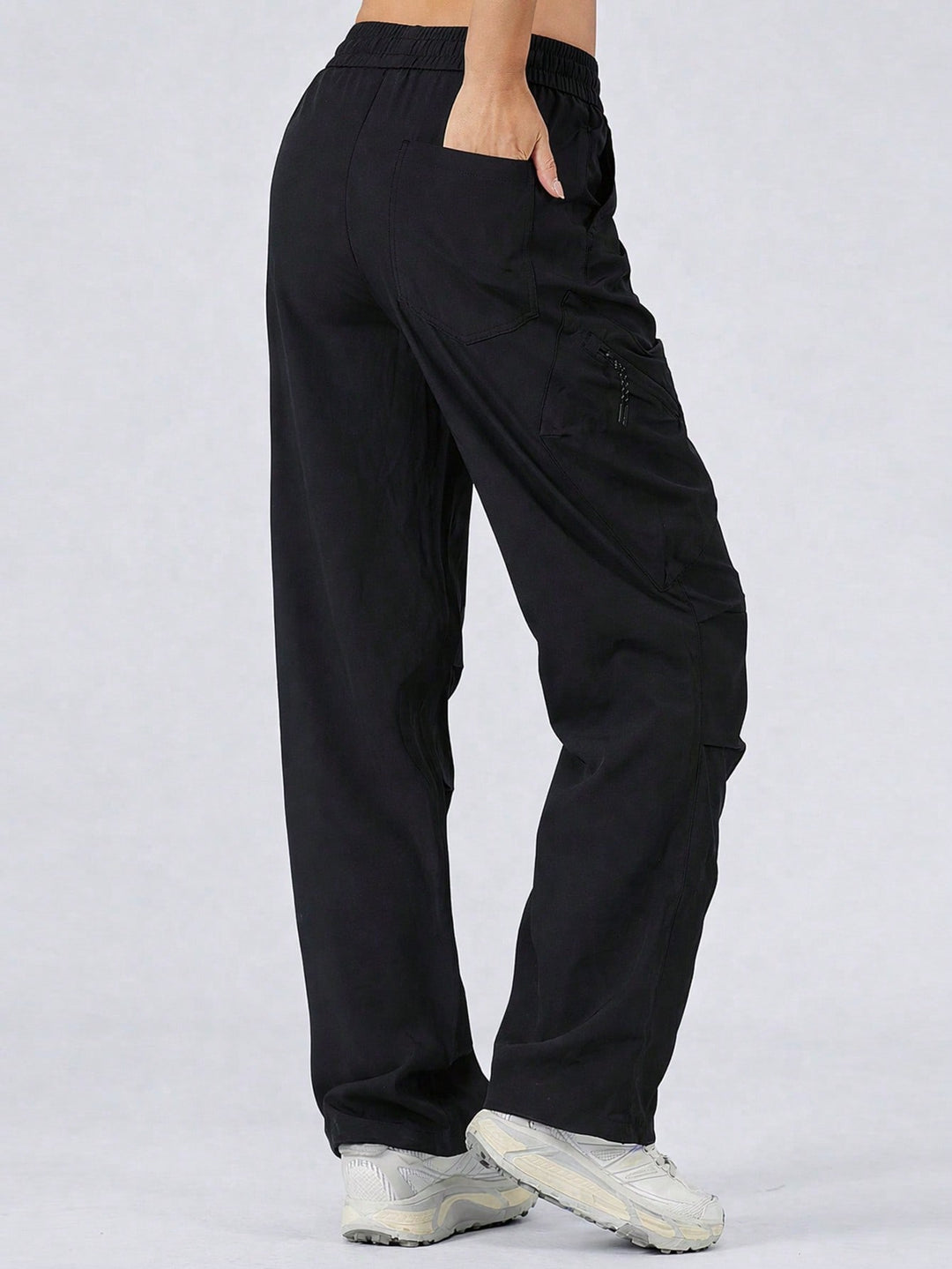 Pantaloni SHEIN, negru