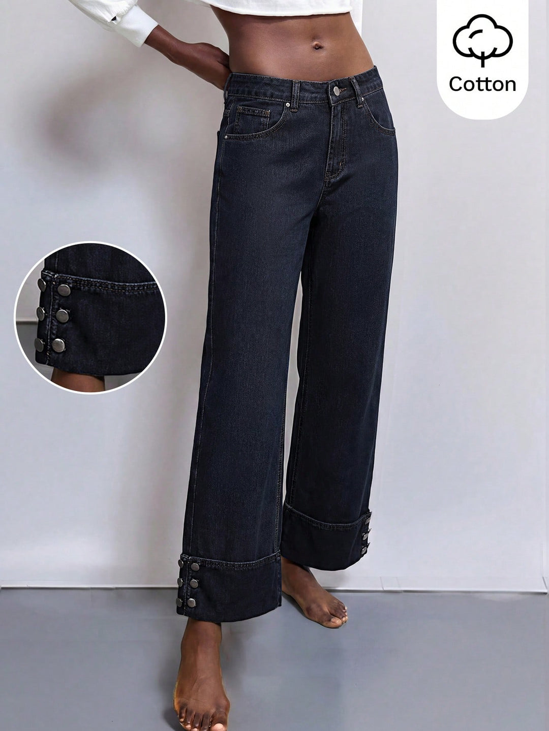 Jeans SHEIN, albastru