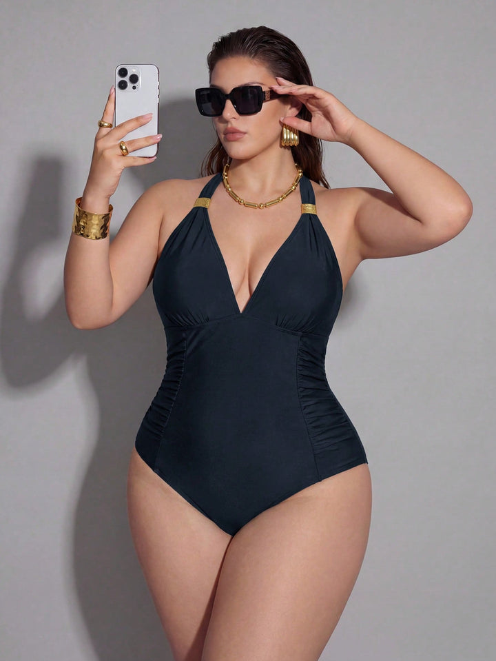 Costum de baie SHEIN, mix culori