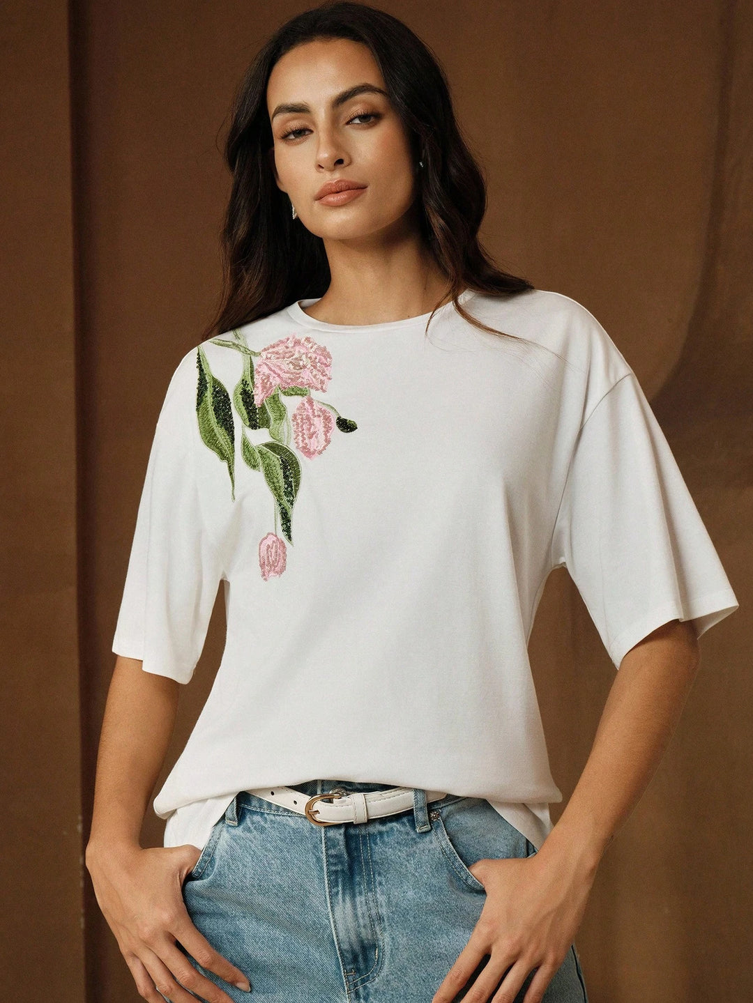 Tricou SHEIN, alb