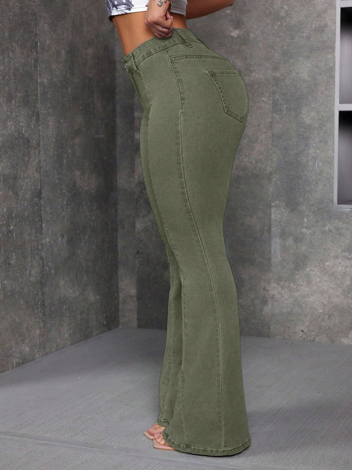 Jeans SHEIN, kaki