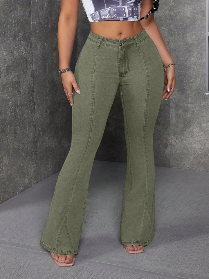 Jeans SHEIN, kaki