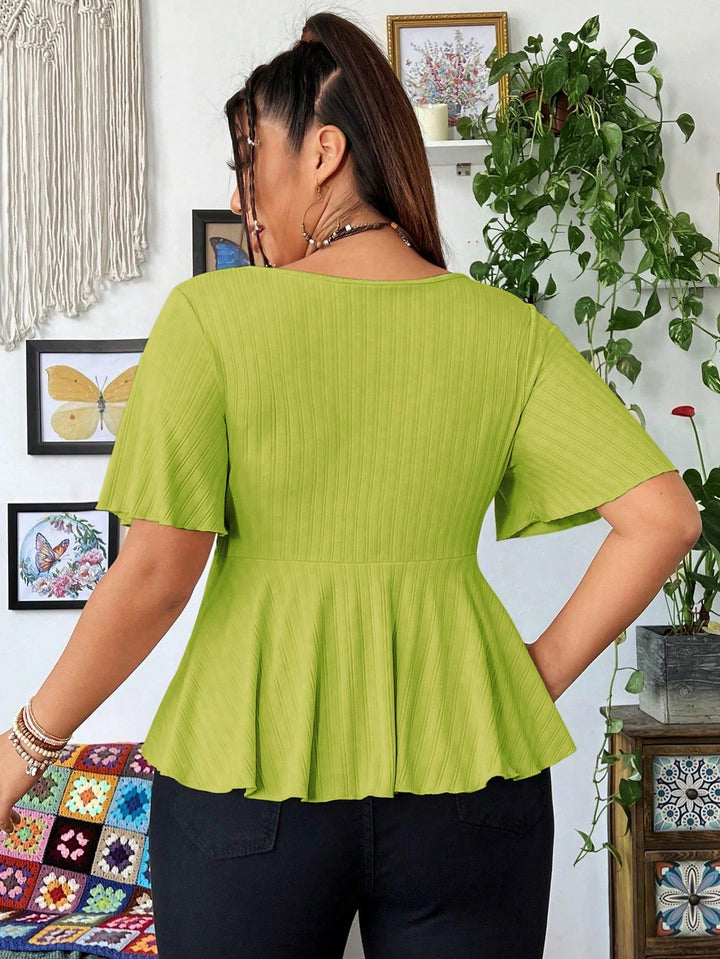 Tricou SHEIN, verde