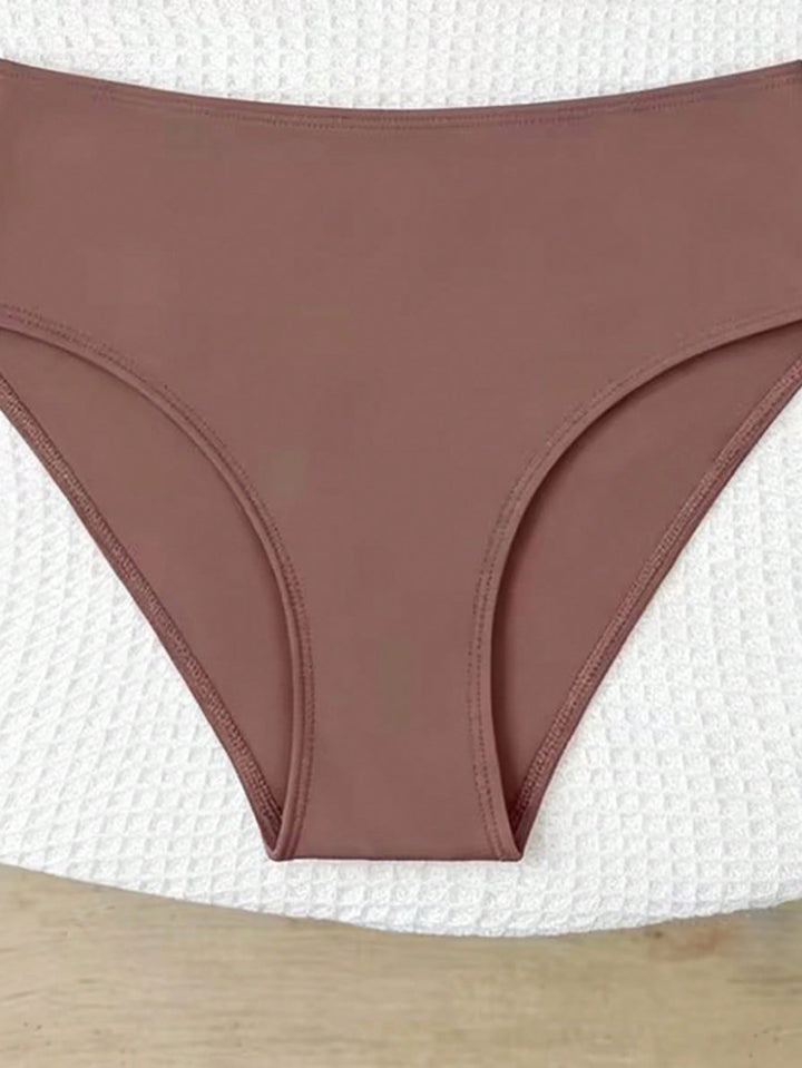 Set bikini SHEIN, kaki