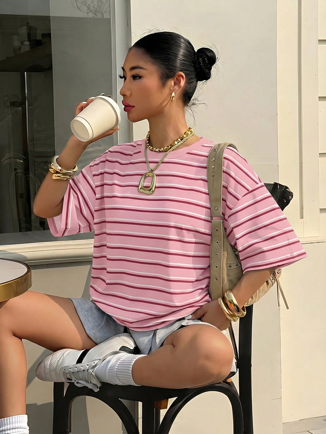 Tricou SHEIN, mix culori