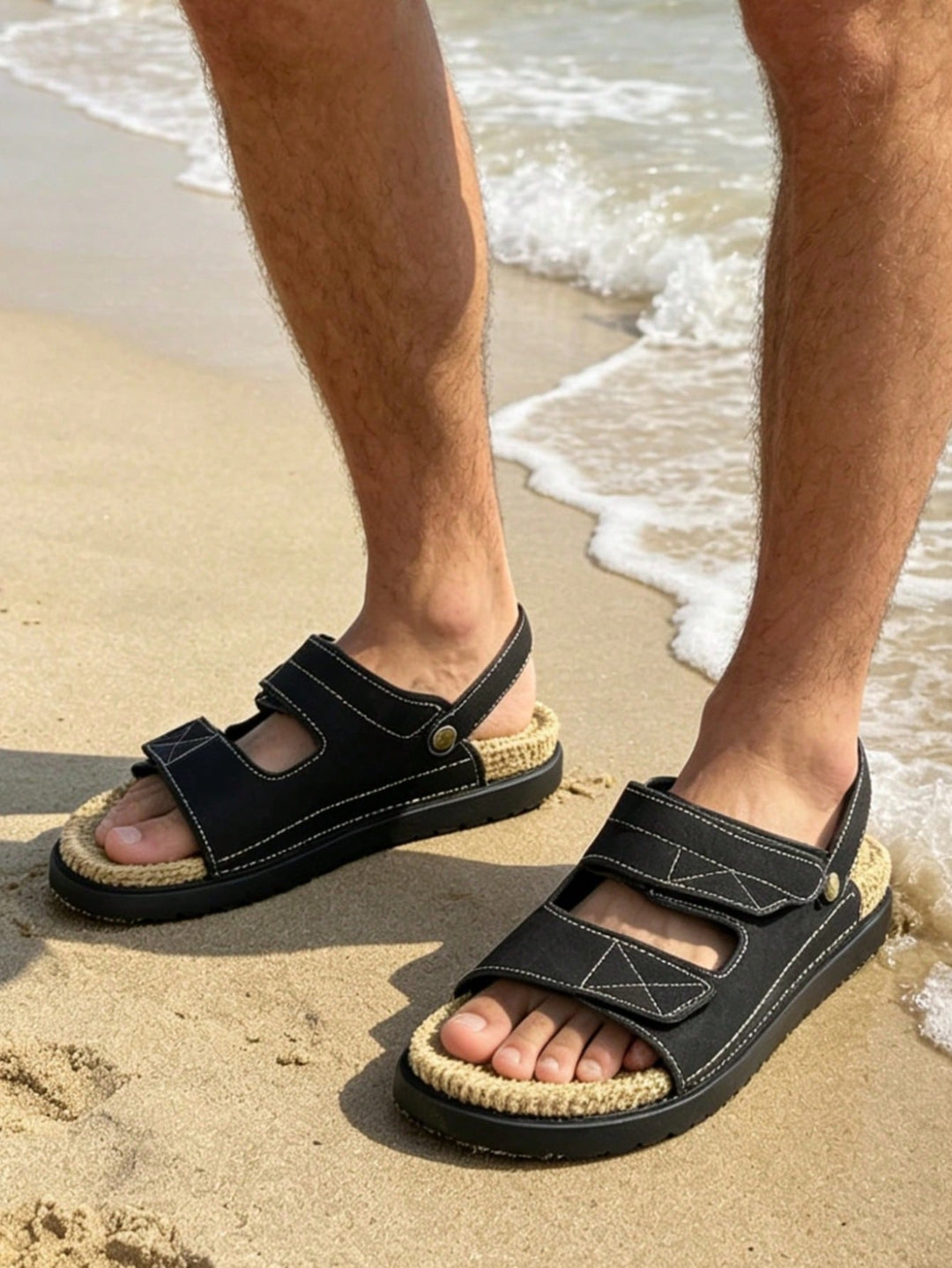 Sandale SHEIN, negru