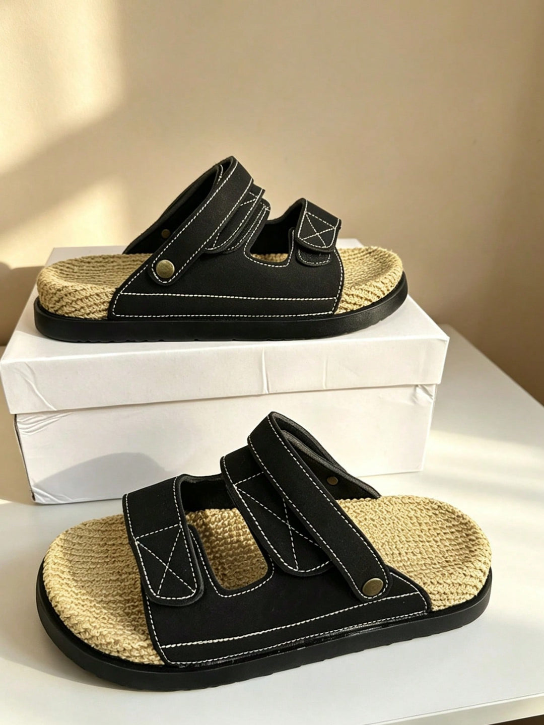 Sandale SHEIN, negru